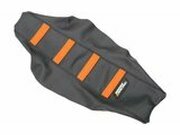 Sitzbankbezug gerippt Moose Racing SX 50 schwarz / orange
