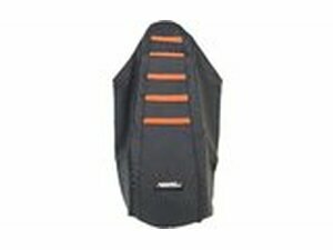 Sitzbankbezug Ribbed Moose Racing KTM EXC / SX schwarz / orange