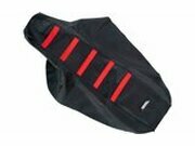 Sitzbankbezug gerippt Moose Racing CR 80 / 85 schwarz / rot