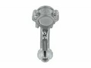 Halterung Kupplungsarmatur EZ-Adjust Alu poliert Moose...