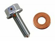 lablassschraube magnetisch Moose Racing CRF 250 silber