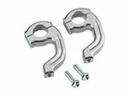 Befestigungsklemmen Handprotektoren Contour Pro silber