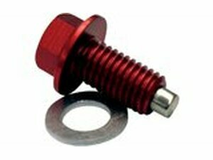 lablassschraube magnetisch Moose Racing rot Kawasaki