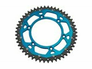 Kettenrad Alu / Stahl 520 Moose Racing Yamaha 52 Zhne blau