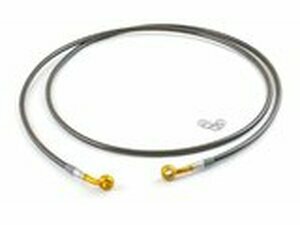 Bremsleitung hinten Carbon / fitting Gold Motacc Yamaha...