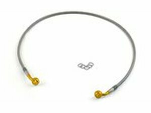 Bremsleitung vorne Edelstahl / fitting Gold Motacc Yamaha...
