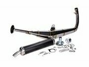 Auspuff Motegra Racing 60-110cc goldene Nhte Simson S50...