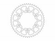 Kettenrad Moto Master 520 Aluminium 42 Zhne orange KTM /...