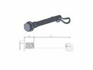 Bremsbelagbolzen Moto Master hinten TC / SX 85