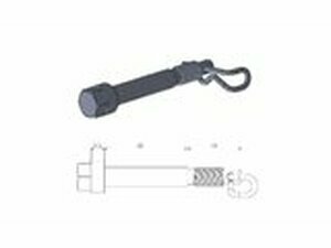 Bremsbelagbolzen Moto Master vorn TC / SX 50