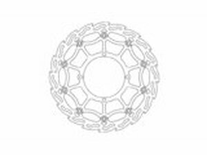 Bremsscheibe vorn schwimmend Moto Master Flame Street 320...