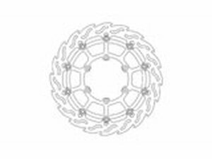 Bremsscheibe schwimmend Moto Master Flame Supermoto...