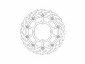 Bremsscheibe schwimmend Moto Master Flame Supermoto...