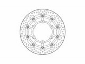 Bremsscheibe schwimmend Moto Master Halo 320mm Husqvarna...