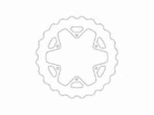 Bremsscheibe starr Moto Master Nitro Vollmetall hinten YZ...