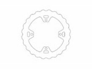 Bremsscheibe starr Moto Master Nitro Vollmetall hinten...