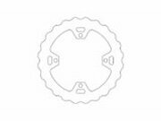 Bremsscheibe Moto Master Nitro lisse CR / CRF