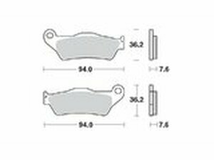 Bremsbelge vorn Moto Master 093012 Sinter Pro Racing GP...