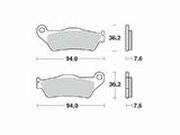 Bremsbelge vorn Moto Master 093012 Sinter Pro Racing GP...