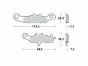 Bremsbelge vorn Moto Master 093911 Sinter Pro Racing KX...