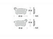 Bremsbelge vorn Moto Master 094612 Sinter Pro Racing GP...