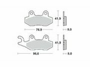 Bremsbelge vorn Moto Master Pro Racing GP YZ 92-97 / RM...