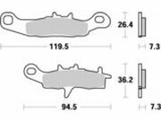 Bremsbelge vorn Moto Master Nitro KX 85