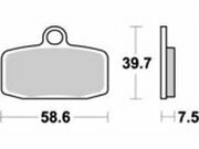 Bremsbelge vorn Moto Master Nitro TC / SX 85