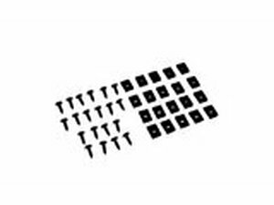 Blechmuttern + Schrauben M4x12 (x20)