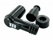 Zndkerzenstecker Kunststoff 90 Grad schwarz