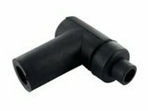 Zndkerzenstecker Gummi 90 Grad schwarz