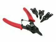 Sicherungsringzange m. 4 Aufs�tzen innen + aussen