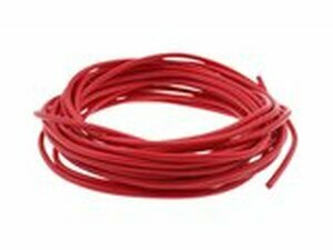 Elektrokabel flexibel 1.25mm Querschnitt 5 Meter rot
