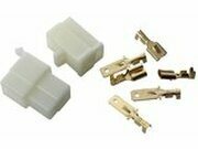 Stecker M/F-Stecker 6,3mm - 3-polig