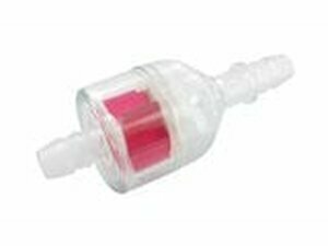 Benzinfilter / lfilter Fast Flow II 7mm Anschluss rot