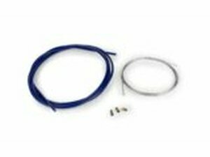 Gaszug-Kit universell 1,2mm x 2 Meter Motoforce Racing blau