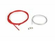 Gaszug-Kit universell 1,2mm x 2 Meter Motoforce Racing rot