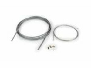 Gaszug-Kit universell 1,2mm x 2 Meter Motoforce Racing grau