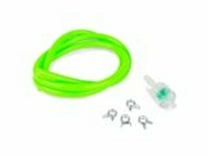 Kit Benzinschlauch +  Benzinfilter d.5mm neon grn