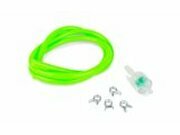 Kit Benzinschlauch +  Benzinfilter d.5mm neon grn