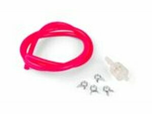 Kit Benzinschlauch +  Benzinfilter d.5mm pink