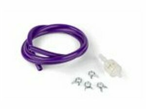 Kit Benzinschlauch +  Benzinfilter d.5mm lila