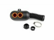 Airbox Karting d.35mm / d.50mm schwarz / orange