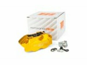 Bremssattel 4-Kolben MotoForce Racing gold