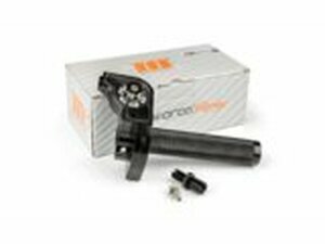 Kurzhub Gasgriff MotoForce Racing CNC Alu Schwarz