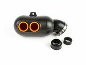 Luftfilterkasten Karting d.35mm schwarz / orange