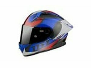 Integralhelm MT Helmets KRE+ Carbon Projectile D7 blau 2XL