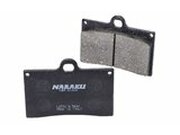 Bremsbelge Naraku organisch Derbi GPR 50 2T Euro2 / 125...