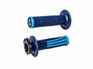 Griffe ODI Emig Pro V2 Lock-on Full Diamond blau