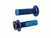 Griffe ODI Emig Pro V2 Lock-on Full Diamond blau